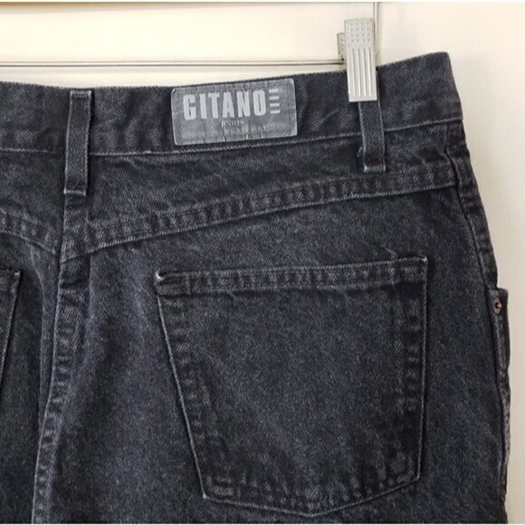 Vintage Gitano | Faded Black Mom Jeans - Picture 3 of 5